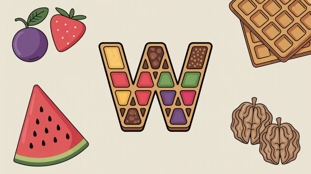 food that starts with w