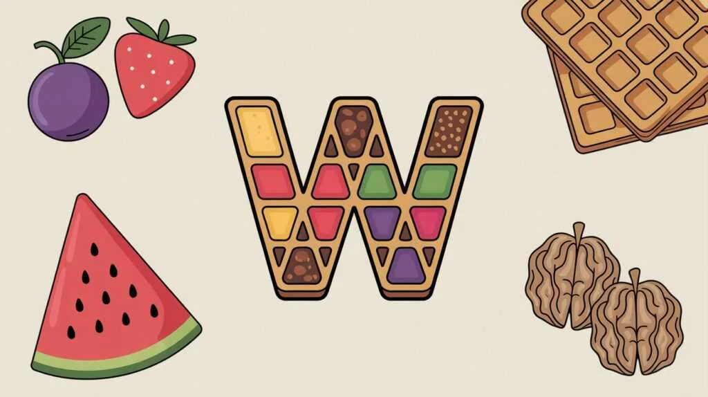 food that starts with w