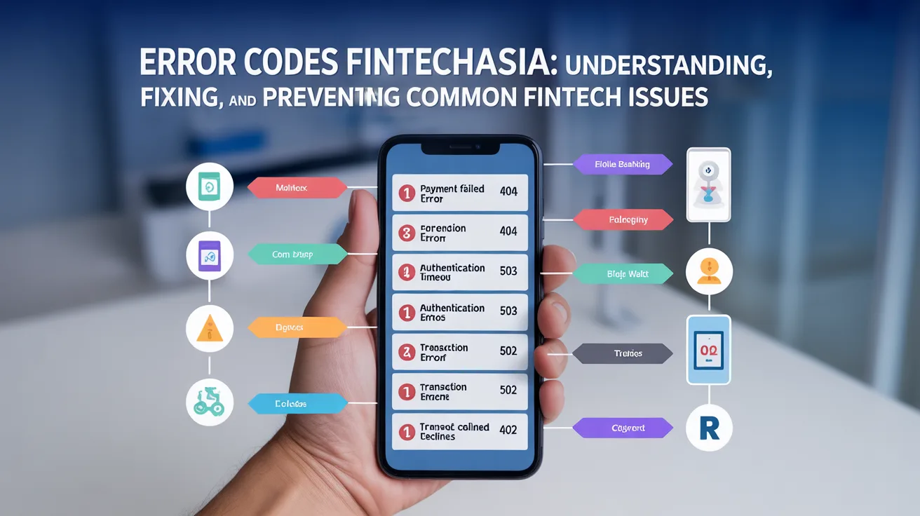 Error Codes FintechAsia