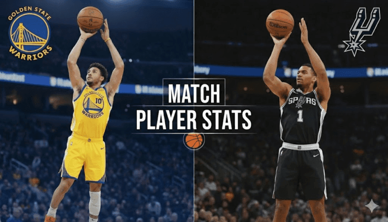 Golden State Warriors vs San Antonio Spurs Match Player Stats