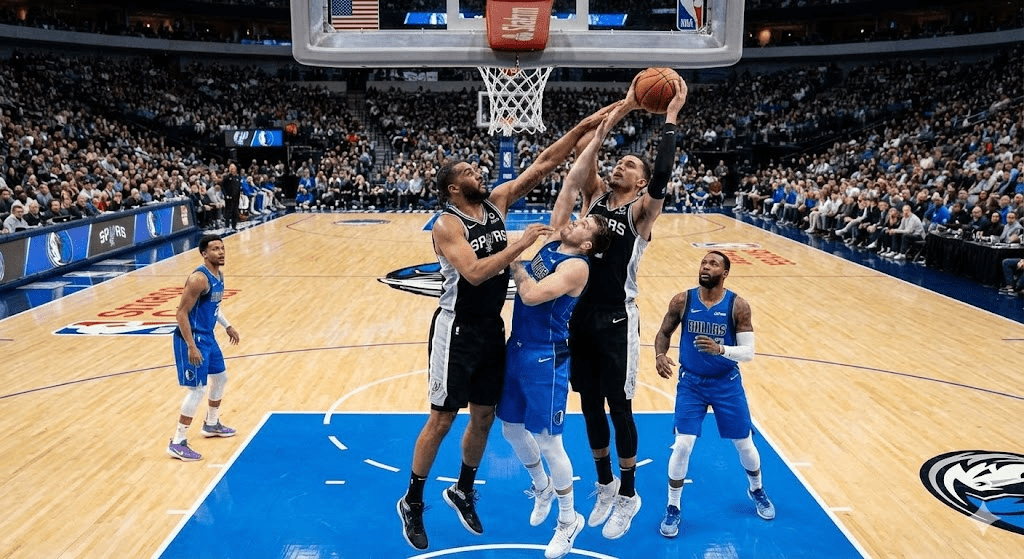 San Antonio Spurs vs Dallas Mavericks Match Player Stats