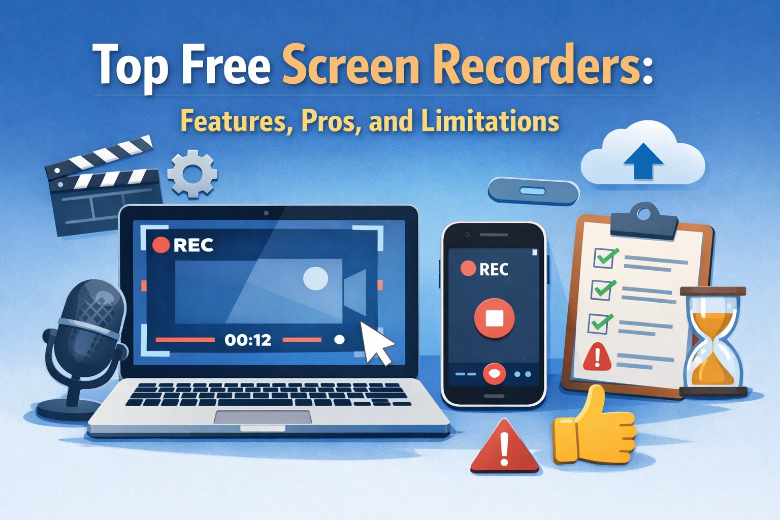 Top Free Screen Recorders: Features, Pros, and Limitations