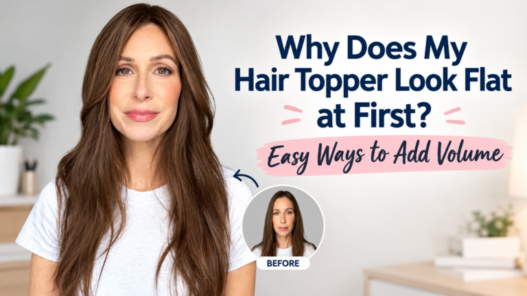 Why Does My Hair Topper Look Flat at First? Easy Ways to Add Volume